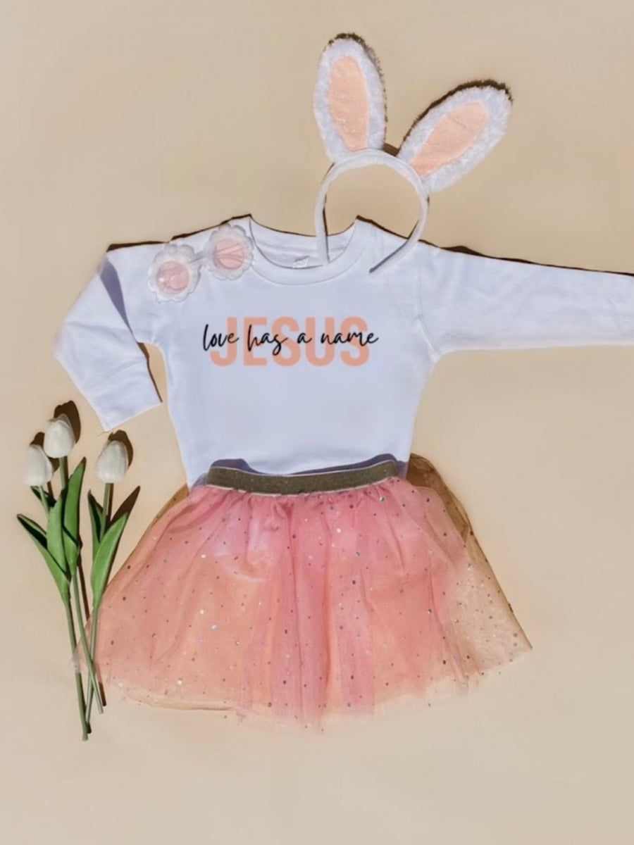 Kids Love Has A Name Rose Toddler Sweatshirt
