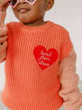 Infant + Kids Loved From Above Chunky Knit Sweater
