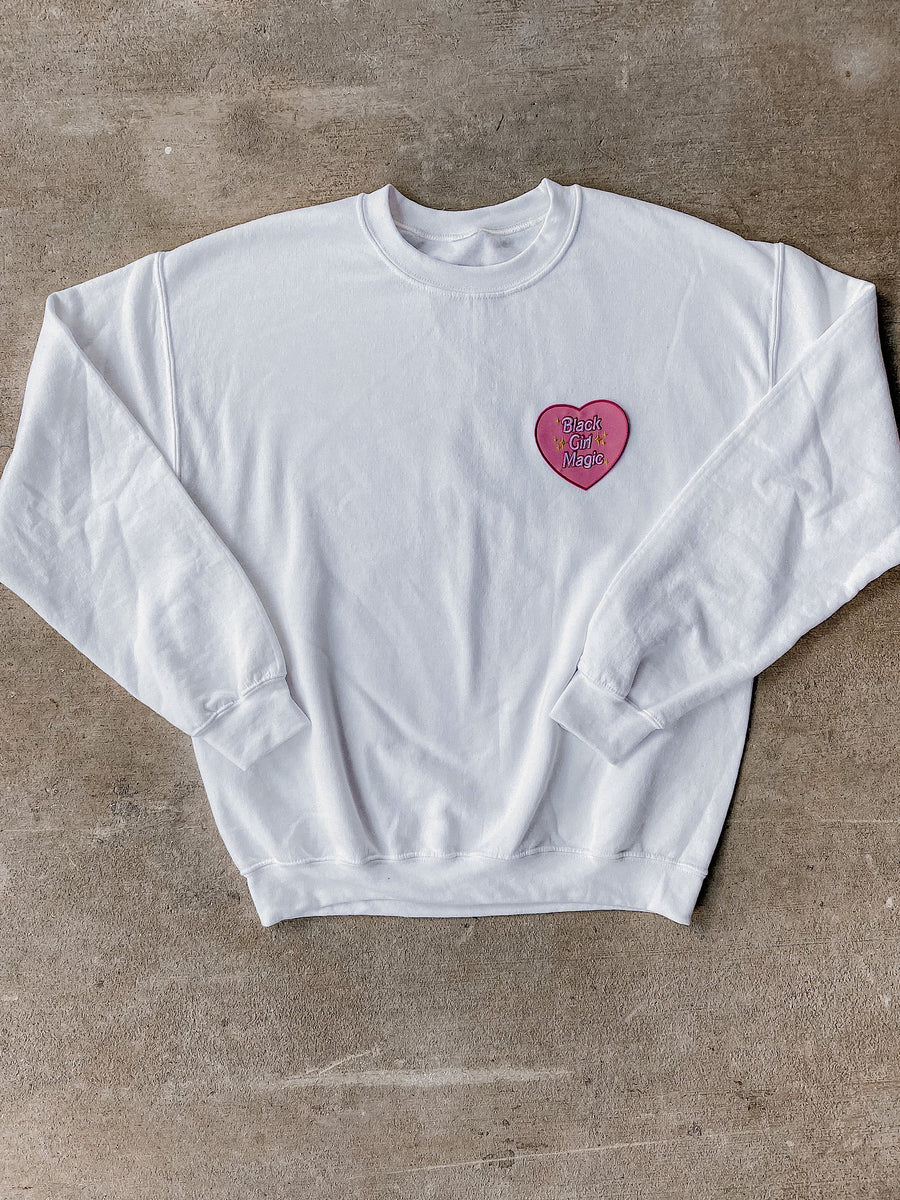 Adult Barbie Inspired Black Girl Magic Sweatshirt Preorder