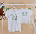 Adult Lucky To Be Loved By You Crew Neck