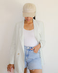 Blessed Mama Stone Embroidered Mom Hat