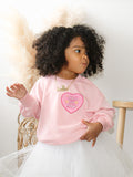 Kids Preorder Barbie Inspired Black Girl Magic Oversized Sweatshirt