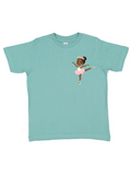 Kids Skin Tone Ballerina Patch Tee