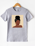 Adult Black Girl Magic Barrette Crew Neck