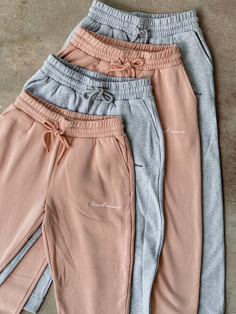 Blessed Mama Embroidered Sweats