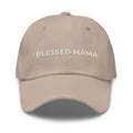 Blessed Mama Stone Embroidered Mom Hat