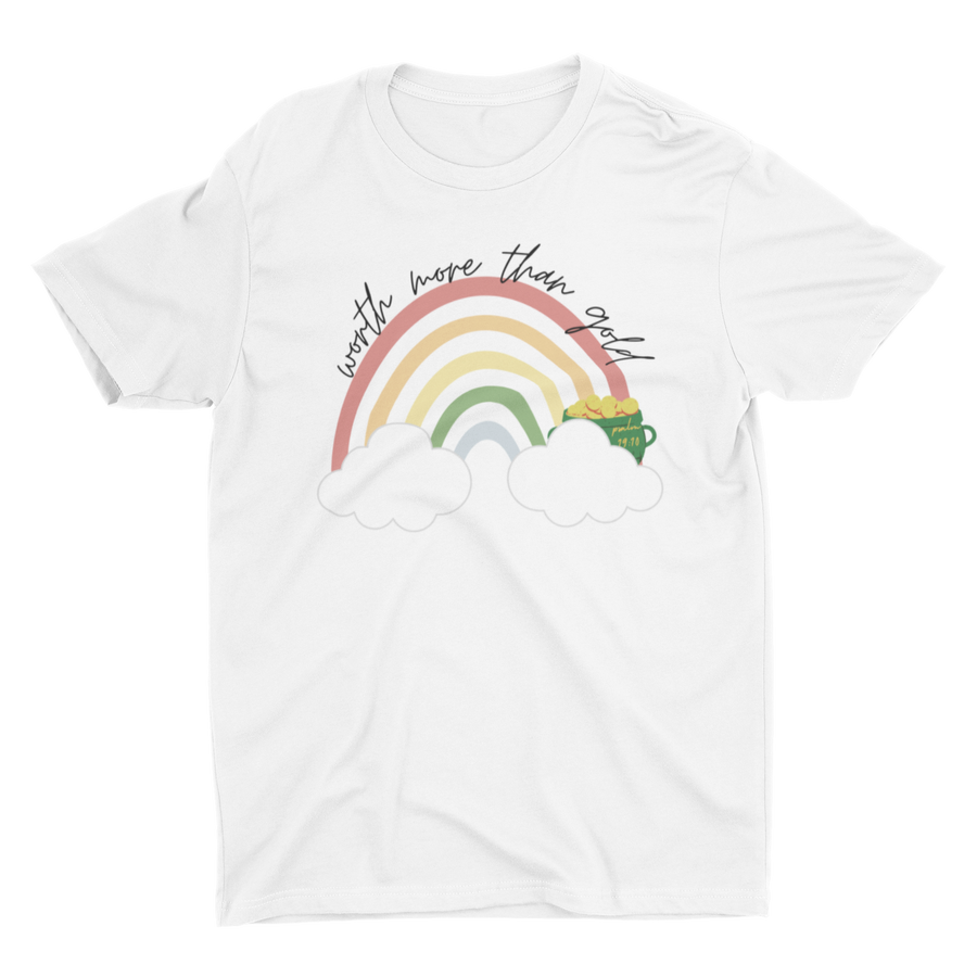 Adult Worth More Than Gold Psalm 19:10 Crew Neck