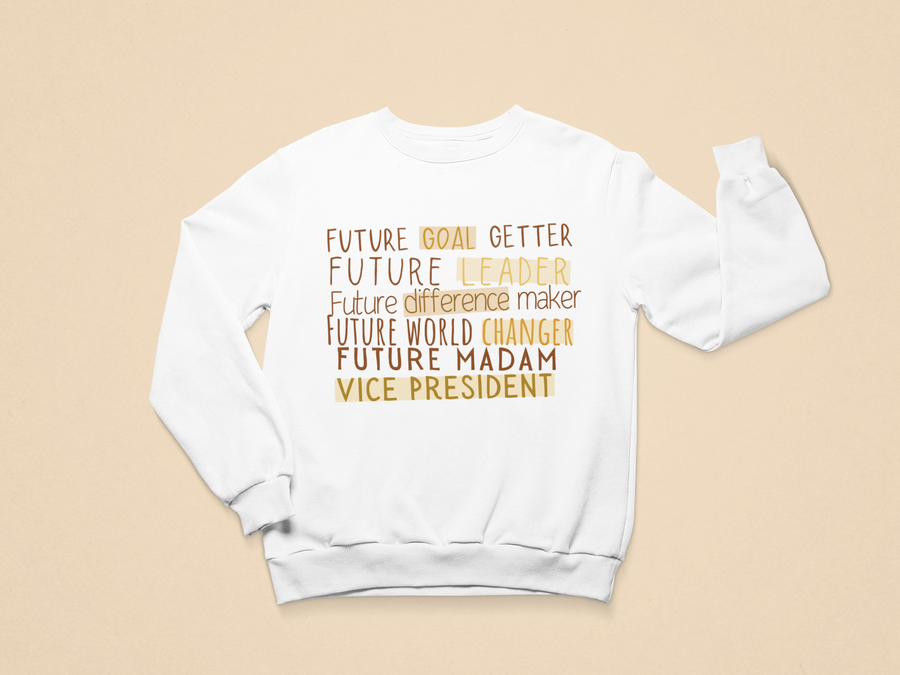 Kids Future Madam Vice President Toddler Sweatshirt