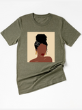 Adult Black Girl Magic Barrette Crew Neck