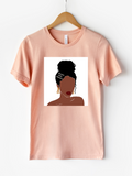 Adult Black Girl Magic Barrette Crew Neck
