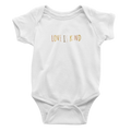 Infant Love Is Kind Black Multicolor - Bodysuit