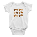 Infant Hearts Multicolor - Bodysuit