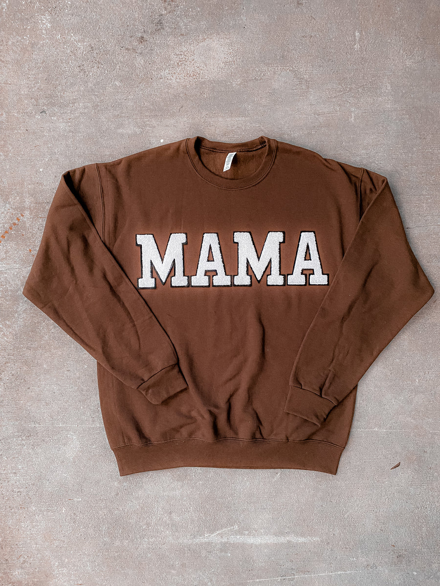 MAMA XL Dark Chocolate Sweatshirt