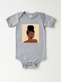 Infant Black Girl Magic Barrette - Bodysuit