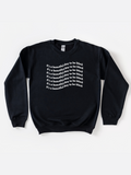 Adult It’s A Beautiful Day To Be Black Wavy Sweatshirt