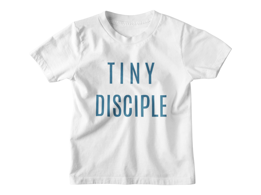 Kids Tiny Disciple - Black Tee