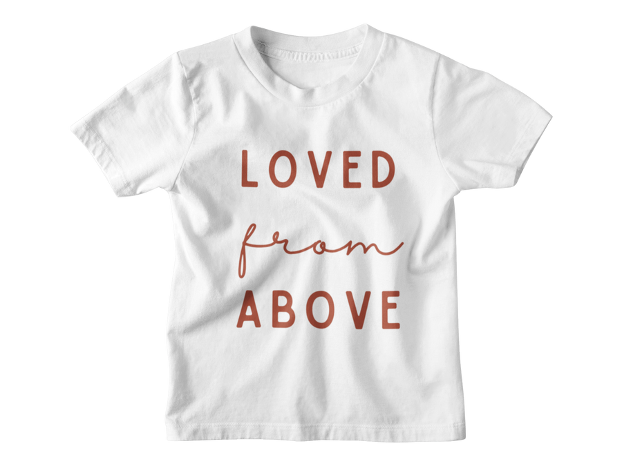 Kids Loved From Above - Black Tee