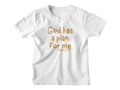 Kids God Has A Plan For Me Jeremiah 29:11 - Tee