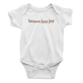 Infant Brown Boy Joy - Bodysuit