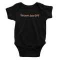 Infant Brown Boy Joy - Bodysuit