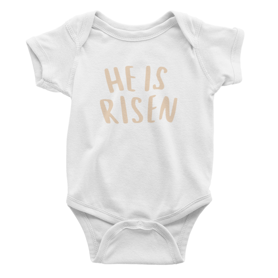 He Is Risen Neutral - Bodysuit