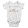 Infant Black. Beautiful. Blessed. - Bodysuit
