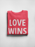 Adult Love Wins Sweatshirt