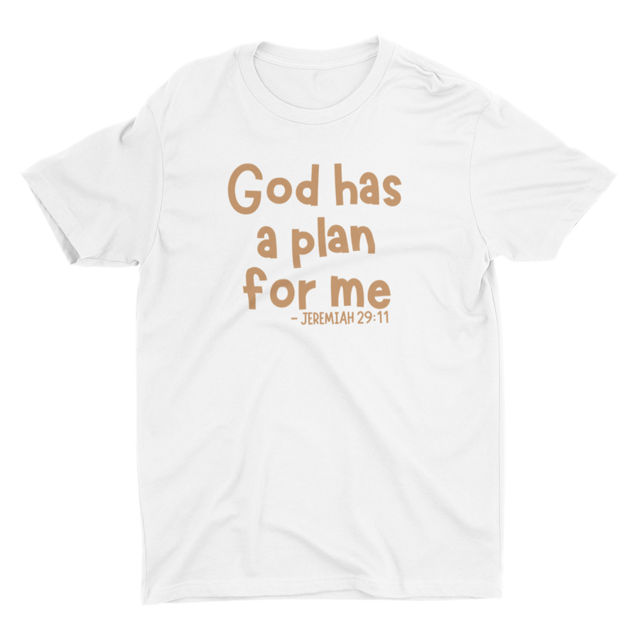 Adult God Has A Plan For Me Jeremiah 29:11 Crew Neck