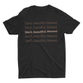 Adult Black. Beautiful. Blessed. Crew Neck