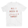 Adult Jesus & Target Crew Neck