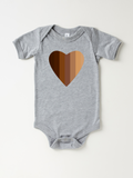 Infant Shades of Brown - Bodysuit