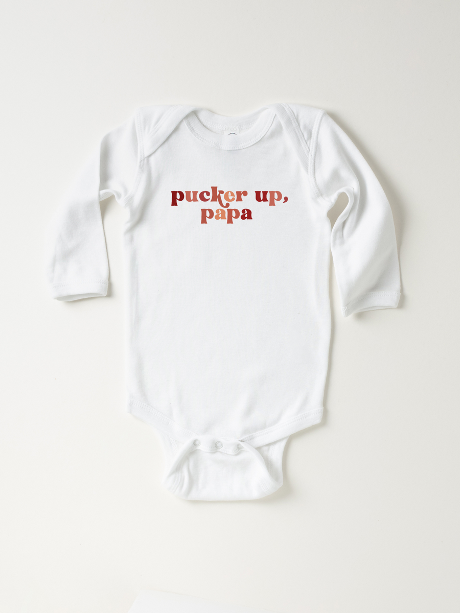 Pucker Up, Papa - Bodysuit