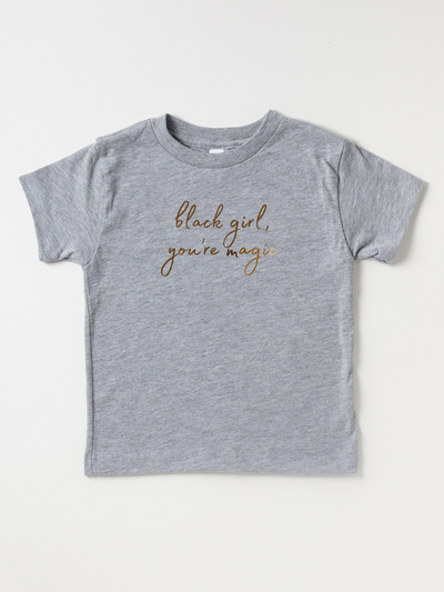 Kids Black Girl, You're Magic - Tee