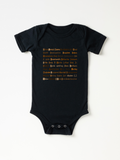 Infant ABC's of Black History - Bodysuit
