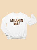 Kids Melanin Babe Toddler Sweatshirt