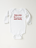 Love You To Heaven And Back - Bodysuit