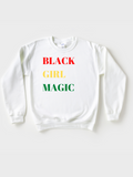 Adult Black Girl Magic Rasta Sweatshirt