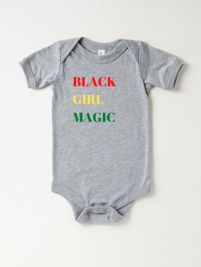 Infant Black Girl Magic Rasta - Bodysuit