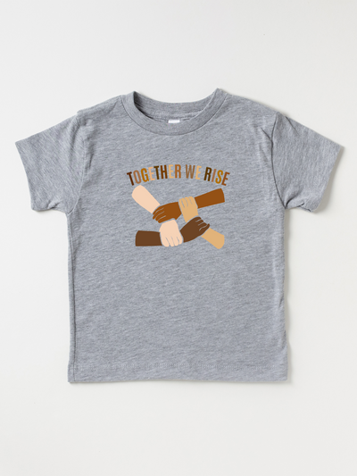 Kids Together We Rise Graphic - Tee