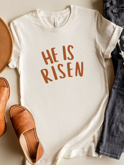 Adult He Is Risen Crew Neck