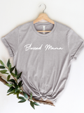 Adult Blessed Mama Crew Neck
