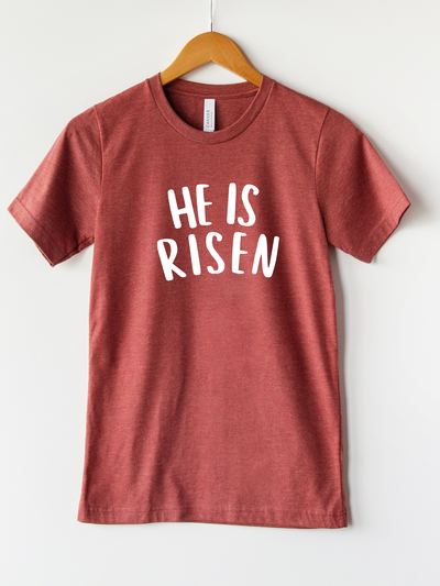 Adult He Is Risen Crew Neck