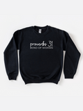 Adult Proverbs 31 Woman Sweatshirt