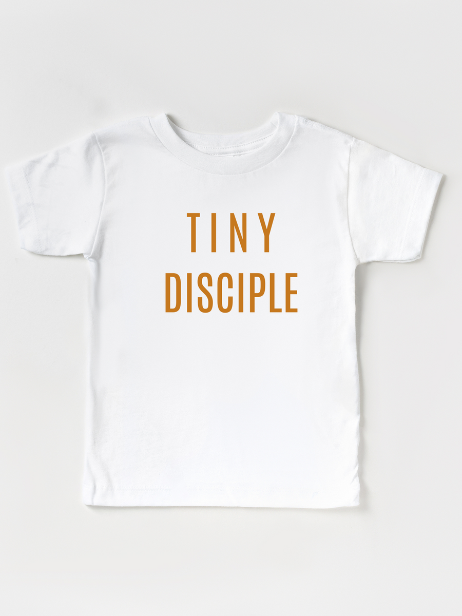 Kids Tiny Disciple - Rust Tee