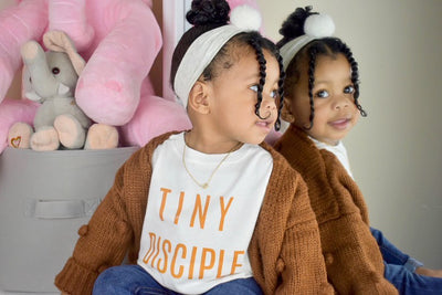 Kids Tiny Disciple - Rust Tee