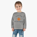 God's Pick Of The Patch Pumpkin Graphic Long Sleeve Tee