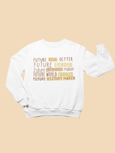 Kids Future History Maker Toddler Sweatshirt