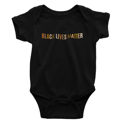 Infant Black Lives Matter White Multicolor - Bodysuit