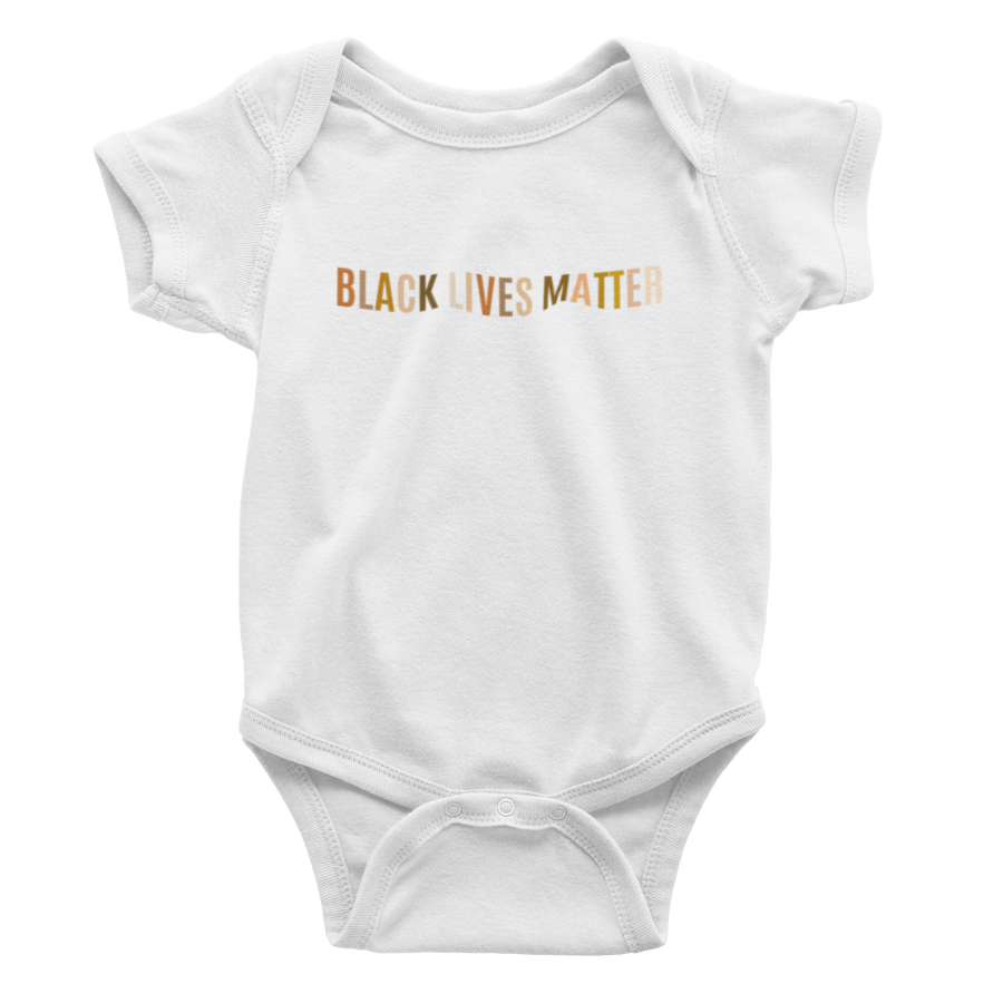 Infant Black Lives Matter White Multicolor - Bodysuit
