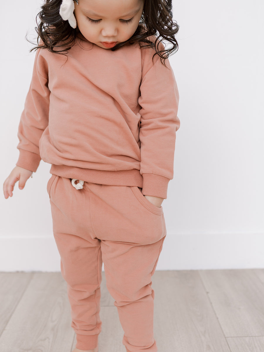 Kids Unisex Organic Cotton Sweatsuit Set [PREORDER] – Bash Baby Clothing